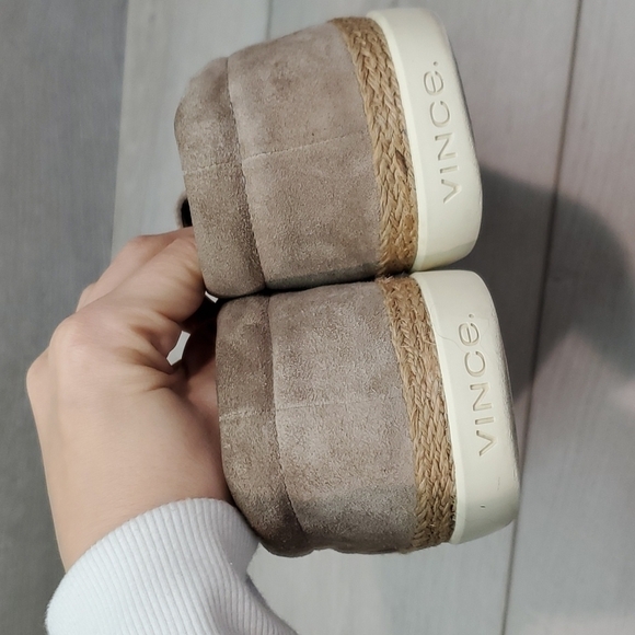 Vince Women Johan Suede Loafer Slip on shoes sz 9M - Picture 7 of 13